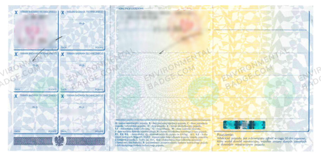 Dowód rejestracyjny